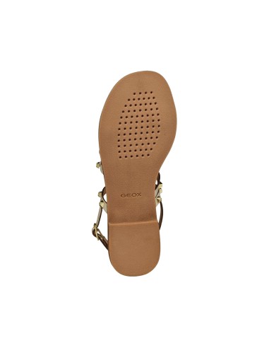 Geox D Maddalusia sandalo basso con borchie